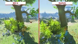 Zelda: Breath of the Wild Final Graphics Comparison - Wii U vs. Nintendo Switch