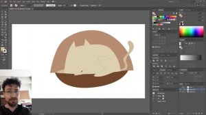 How to make an illustration using only a mouse (Adobe Illustrator Beginner Tutorial)