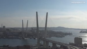 Владивосток Золотой Рог - центр 17 февраля 2017