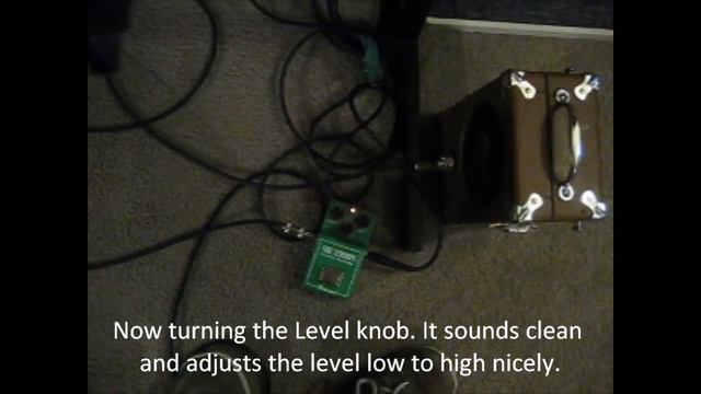 Original Ibanez Tube Screamer Model TS-808 смотреть онлайн