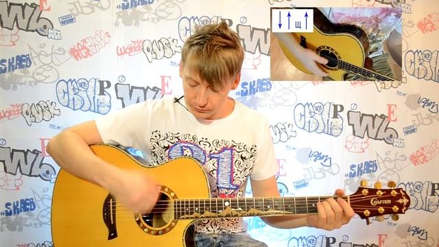 Сплин- весь этот бред на гитаре, разбор, кавер, бой, фишки, аккорды, куплет, припев. смотреть онлайн