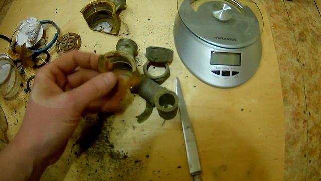 Латунь из счётчика воды! Разбор смотреть онлайн