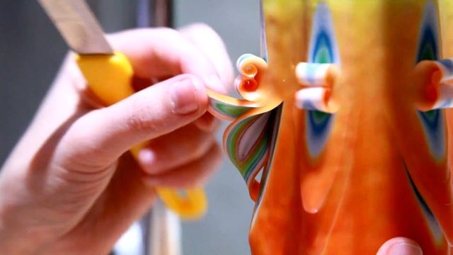 Резная свеча ручной работы. Мастерская Ольги Плюсовой.