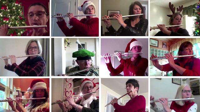 Jingle Bells Flute Choir LFO Ensemble смотреть онлайн