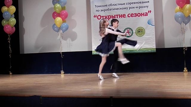 Акробатический рок-н-ролл. Татьяна Еременко - Михаил Нефедов смотреть онлайн