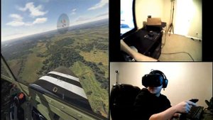 Virtual Reality - HTC Vive - Flight Simulator - War Thunder