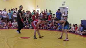 Соревнования по вольной борьбе