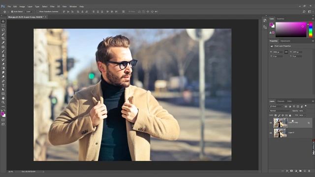 Photoshop RGB Split Effect | Photoshop Tutorial | Photoshop Effects | Photoshop Effects Tutorials смотреть онлайн