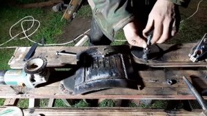 Мангал коптильня своими руками из бойлера
