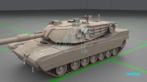 Танка-M1A2 Абрамс. Конструкция и работа узлов.