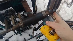 Самодельная кулиса на распределитель для трактора Т-40 с кабиной ЮМЗ