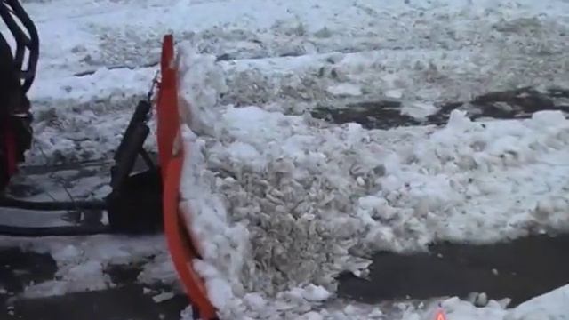 Снегоуборочный отвал для квадроциклов ATVSTAR смотреть онлайн