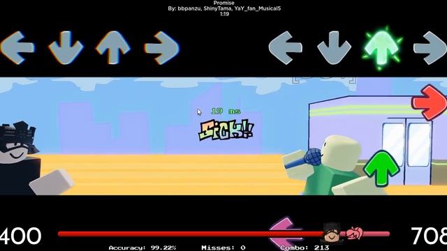 ROBLOX Friday Night Bloxxin' Animation Mid Song (Promise) смотреть онлайн