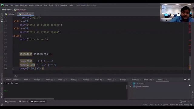 Python Tutorial || Video Class-4|| Flow Control Statement(if,if-else,elif) | | By:-Ajit Pratap sing смотреть онлайн