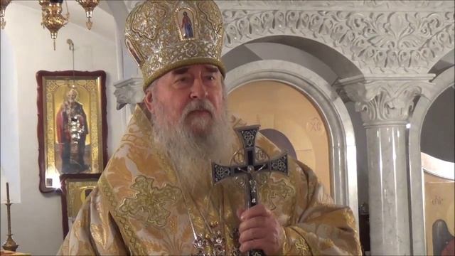 Проповедь владыки Иринея в Свято Успенском Соборе смотреть онлайн