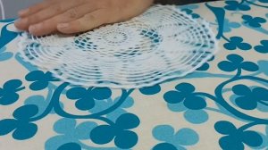 Как разгладить салфетку. Вязать крючком. Крючок. Крючок для начинающих.