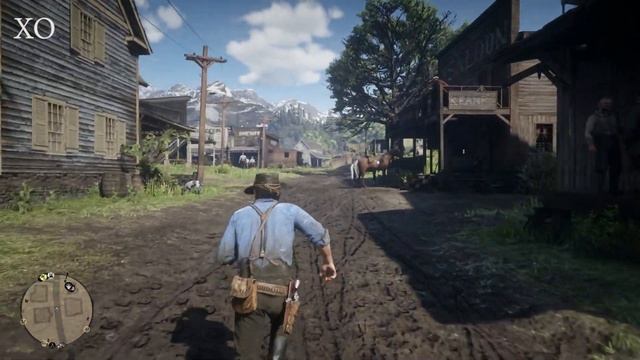 Red Dead Redemption 2 | Xbox One Vs PS4 In-game Comparison