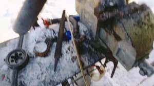 Нарезаем резьбу на оцинкованной трубе