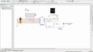 Шифратор на примере клавиатуры в Multisim 14.1