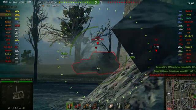 Pz IV A Ace Tanker World of tanks 9.5 xvm mod pack ( Pz.Kpfw. IV Ausf. A ) смотреть онлайн