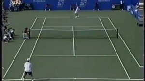 Stefan Edberg vs Richard Krajicek  US Open 1996 Round 128   Highlights (Epic Battle)