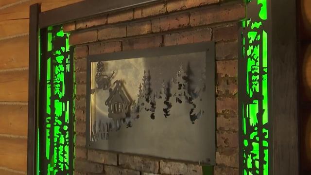 Русская банька, баба Яга и золотая цепь на кедре - такой