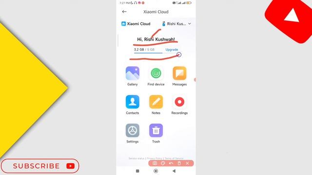 How To use mi Cloud Xiaomi 2022 | Mi Cloud Storage Kaise use Kare 2022