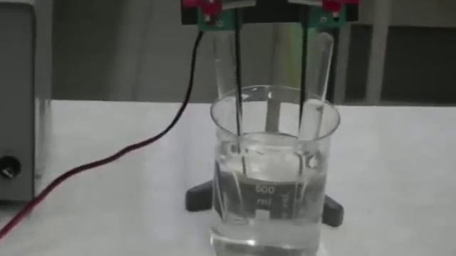 Электролиз воды. Получение водорода смотреть онлайн