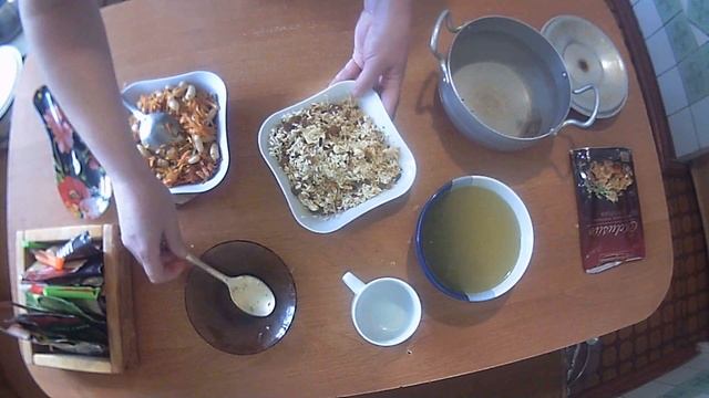 КАК ПРИГОТОВИТЬ ПОСТНЫЙ ПЛОВ. ГОТОВИМ ДОМА. KAK PRIGOTOVITPOSTNYY PILAF. WE PREPARE HOUSES.