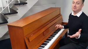 Used Calisia 110 Upright Acoustic Piano - Rimmers Music