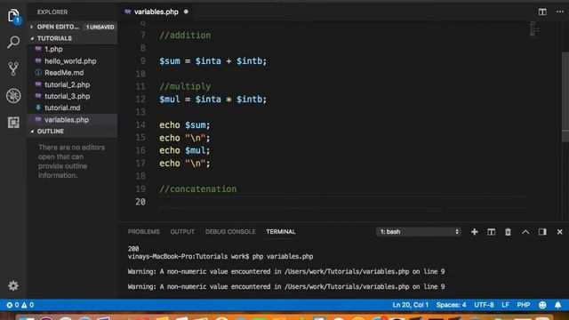 PHP Basics Part 3- What are variables in PHP? Variables क्या हैं|