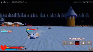 Roblox - Undertale Test Place Reborn - GT Chara vs Sans (10)