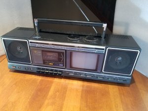 Citizen Radio  TV Cassette recorder Model JCTR120-1986 ГОД ПРОИЗВЕДЁН В ТАЙВАНЕ.
