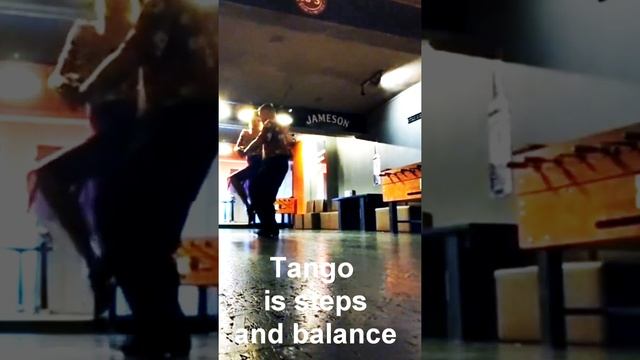 Tango is Steps and Balance