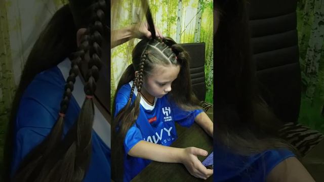 красивая причёска