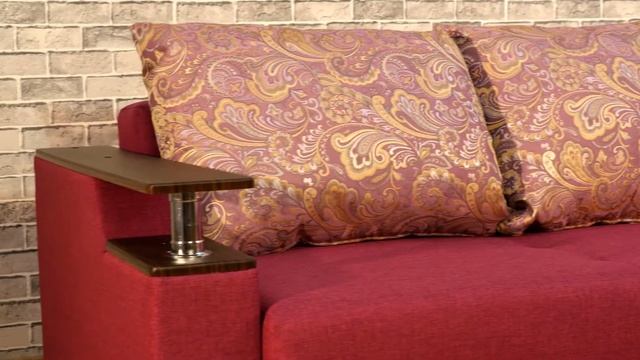 Угловой диван «Мальта» с оттоманкой смотреть онлайн