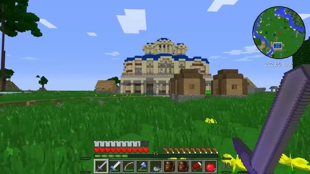 7# Minecraft Hexxit - Замок смотреть онлайн