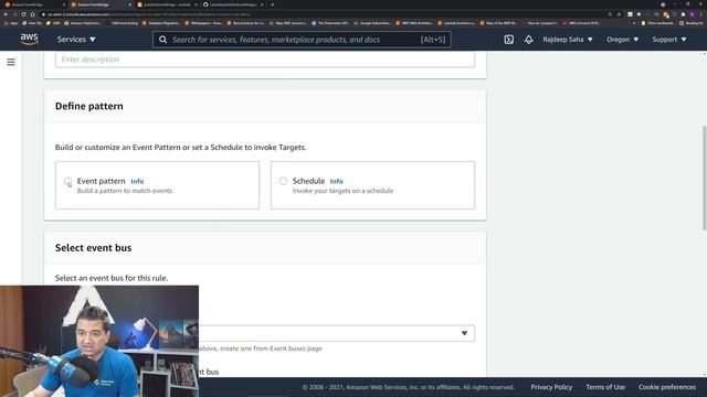 Amazon EventBridge Event Patterns Demo | Custom EventBus