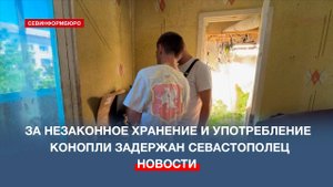 За незаконное хранение и употребление конопли задержан севастополец