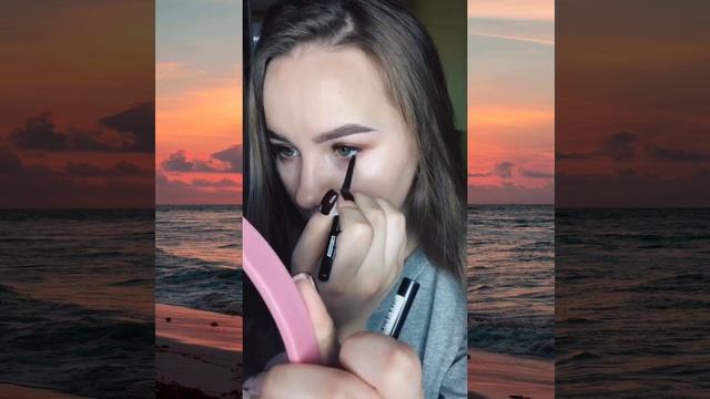 БЫСТРЫЙ макияж в бежево-розовых тонах | EASY make-up tutorial