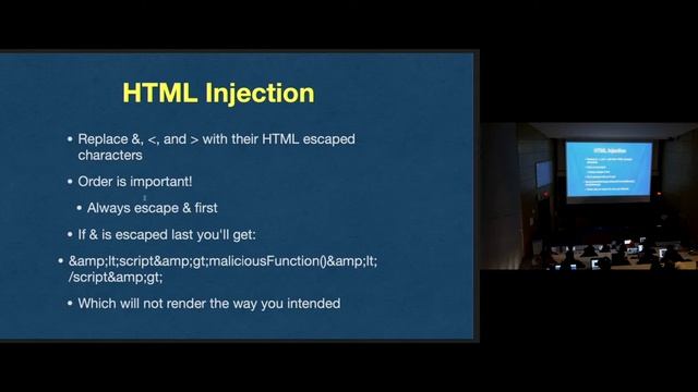 [CSE 312] Lecture 15: HTML Injection Attacks смотреть онлайн