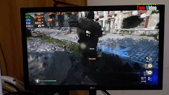 AMD Phenom II X2 550 COD WW2