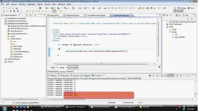 Java Servlets Class Online | JSP Tutorial  | Java servlet page | Java Training Course Online