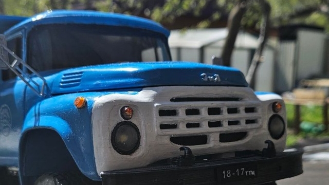 ЗИЛ ММЗ 555 (ЗИЛ 130) WPL 1:16 #wpl смотреть онлайн