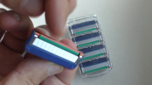 Лезвия Gillette Fusion как отличить подделку