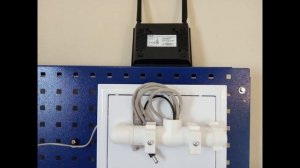 ME Asus N11P, щит мультимедиа, крепление роутера, CPE bracket.