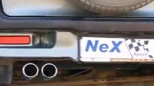 NeX® _Chevrolet Niva. ЭКСКЛЮЗИВ! Глушитель -Трофи- 4 хром.насадки Ø 83 мм.