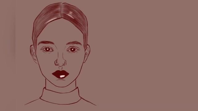 Простой способ построения головы в фас/ Как нарисовать голову спереди /Построение