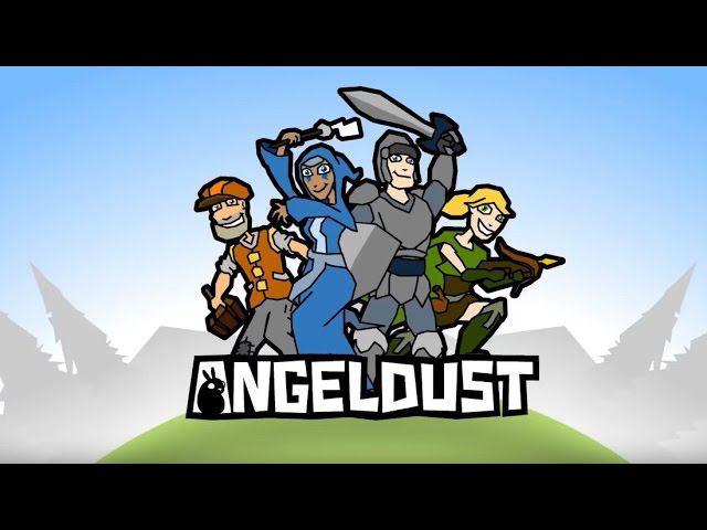 Angeldust - Песочница в стиле МАЙНКРАФТ(обзор-летсплей на Android)