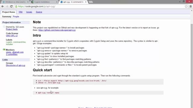 Intalación de Cygwin sobre Windows 8 смотреть онлайн